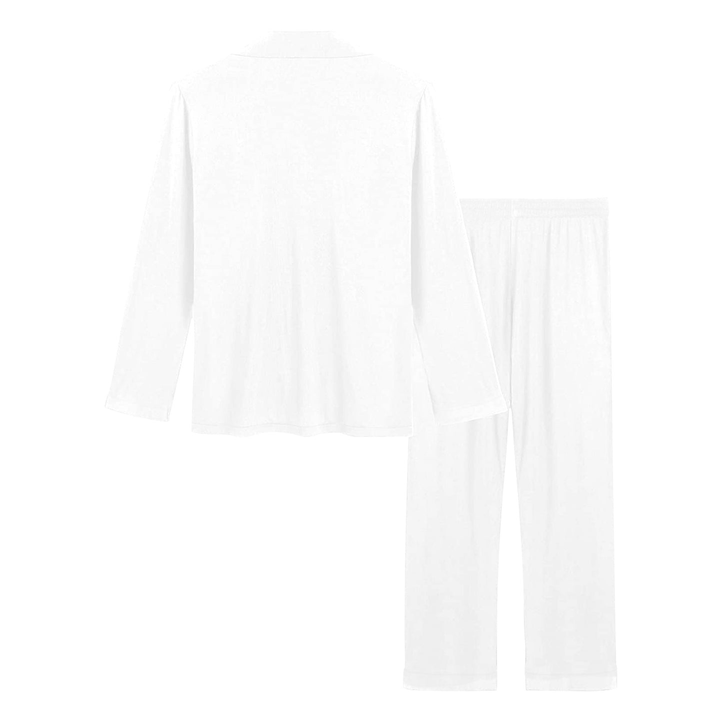 Women's Long Pajama Set (Button Down)