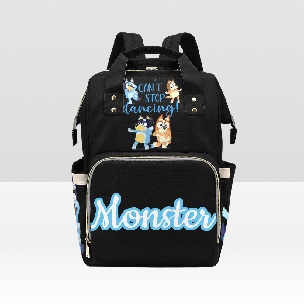 Mochila/Bolso cambiador multifunción (Personalizable en blanco)