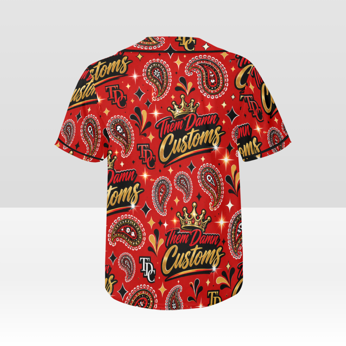 Women's All Over Print Baseball Jersey