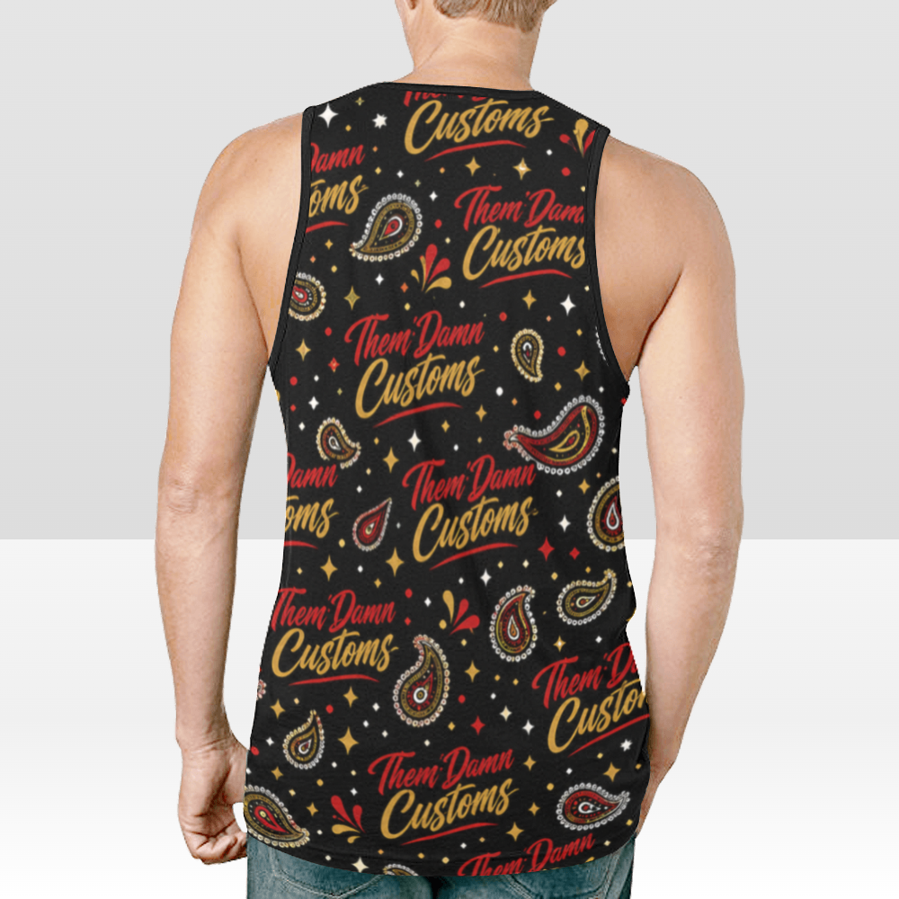 Men's All Over Print Tank Top
