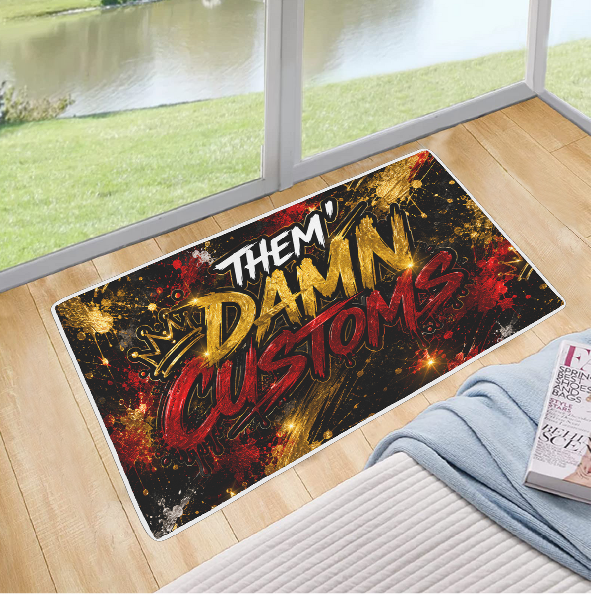 Floor Mat 80x50cm (2-Pack)