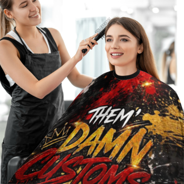 Custom Design Adult Barber Apron