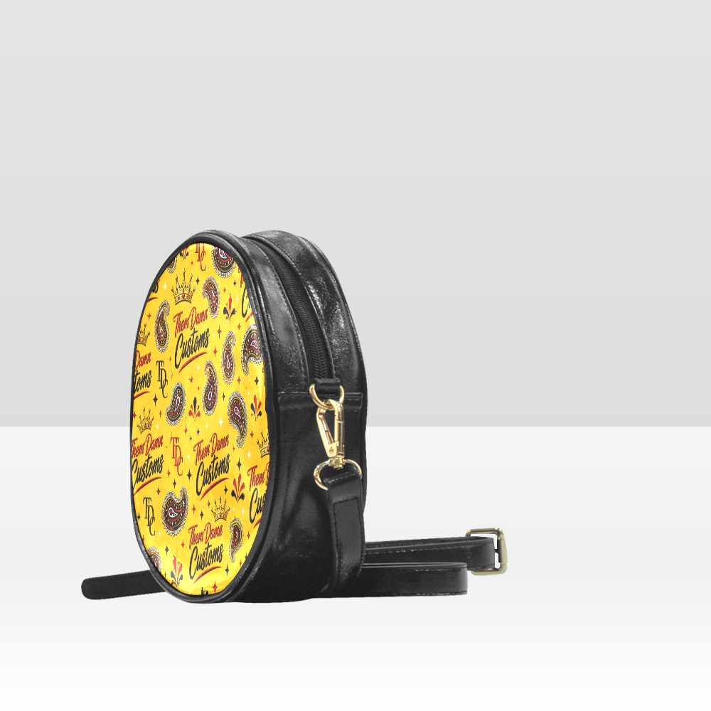 One-Sided Sling Bag (Circle)
