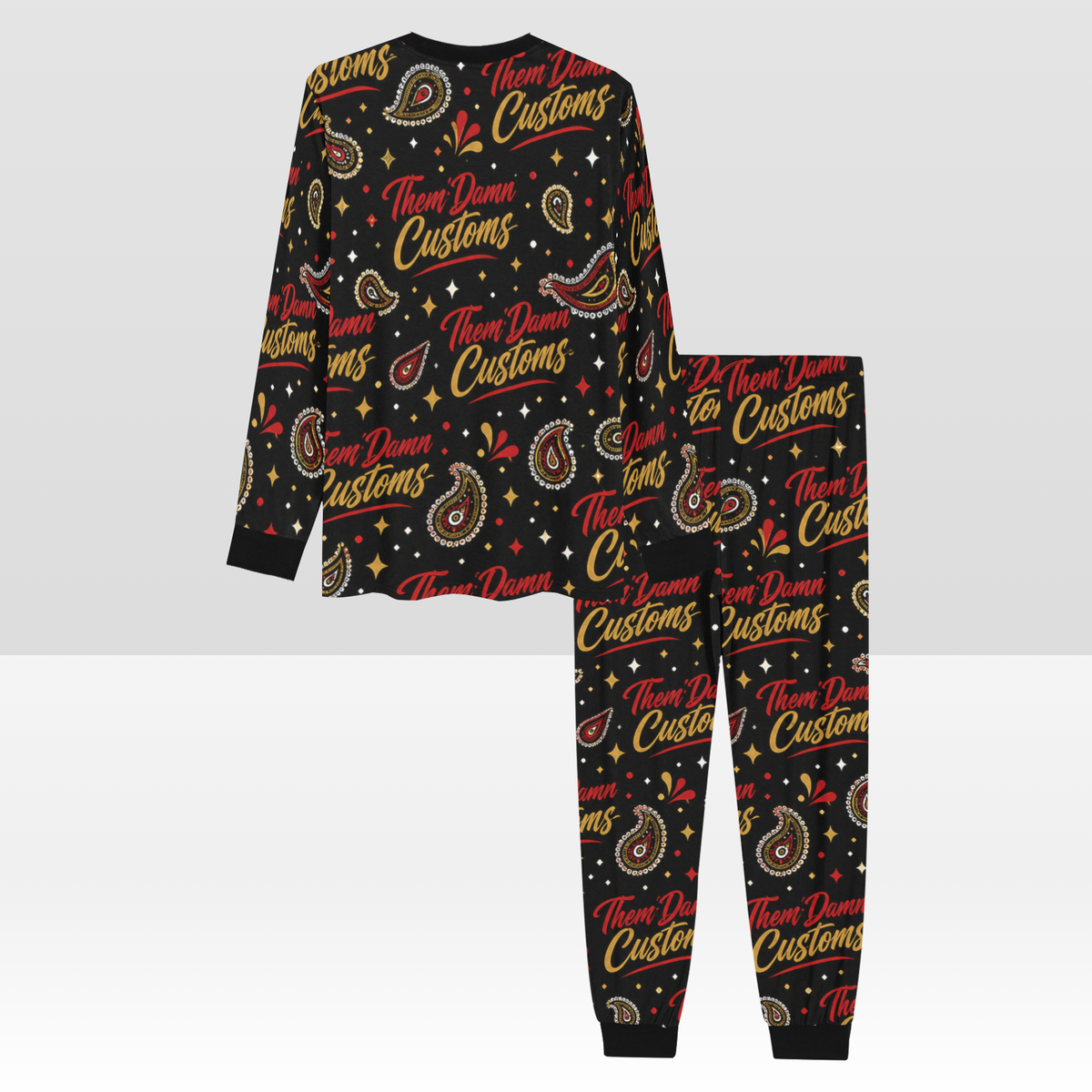 Men's All Over Print Pajama Set