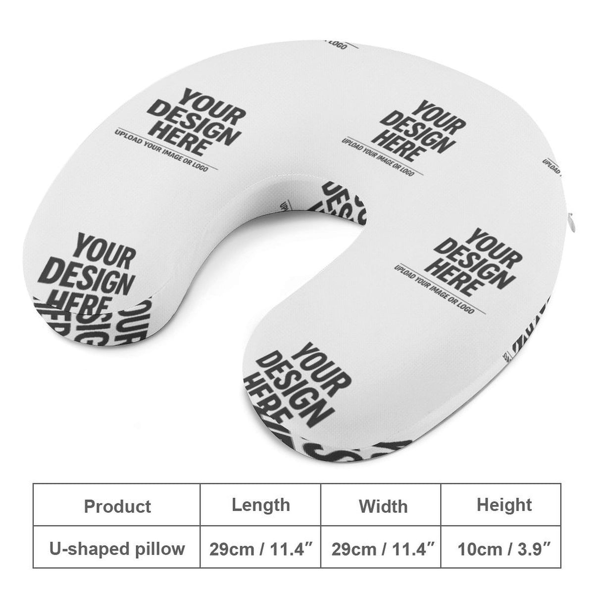 Custom Design U-Shaped Pillow