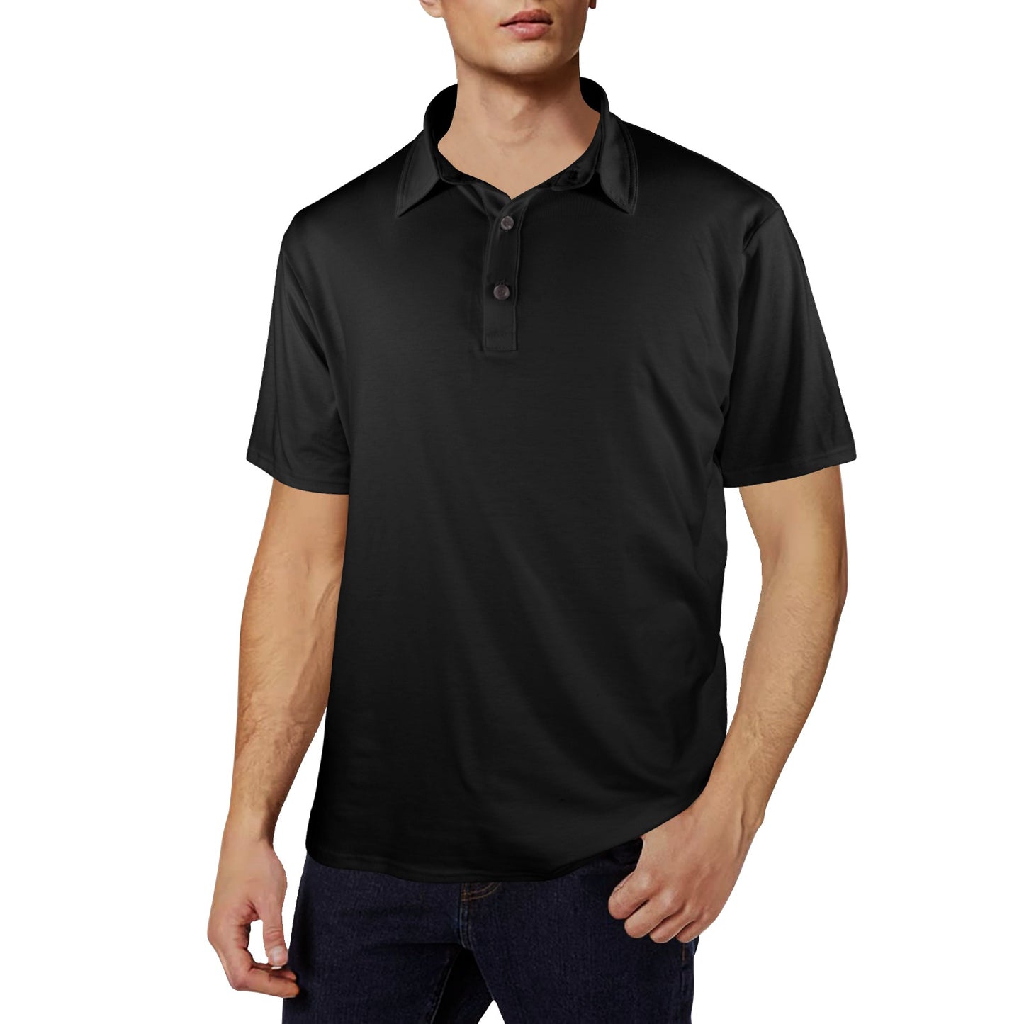 Men's All Over Print Polo Shirt