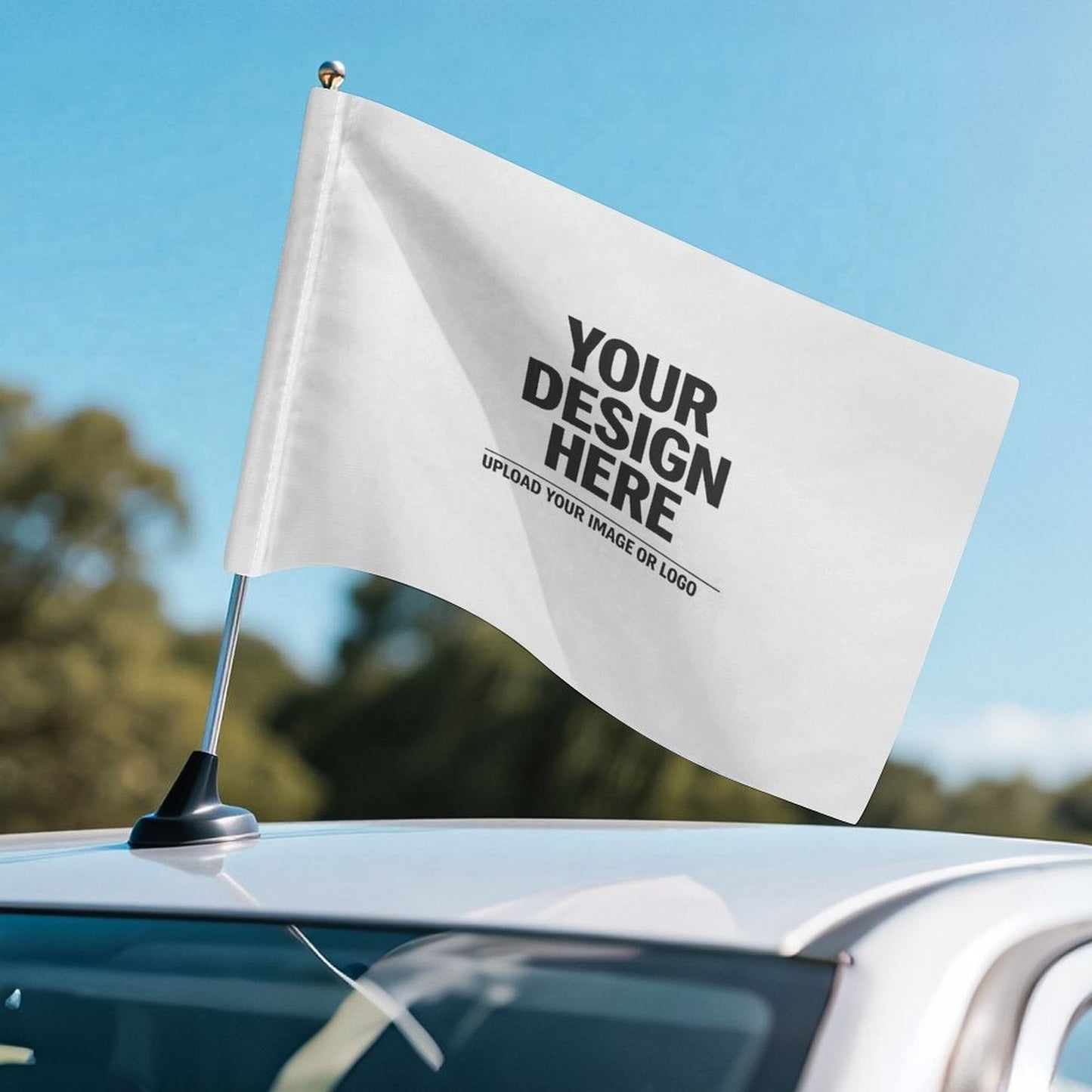 Custom Car Flag (30 x 45cm)