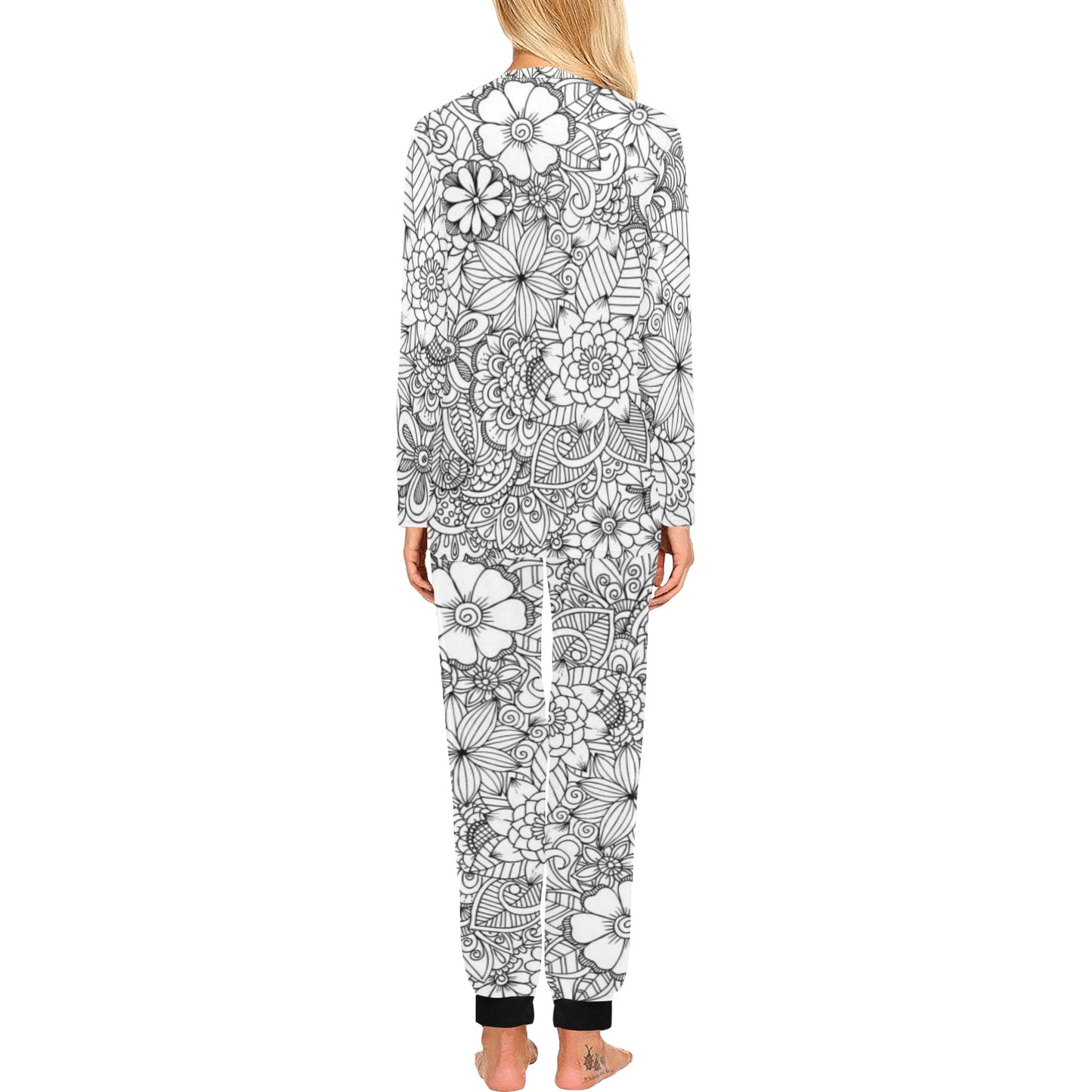 Women's All Over Print Pajama Set