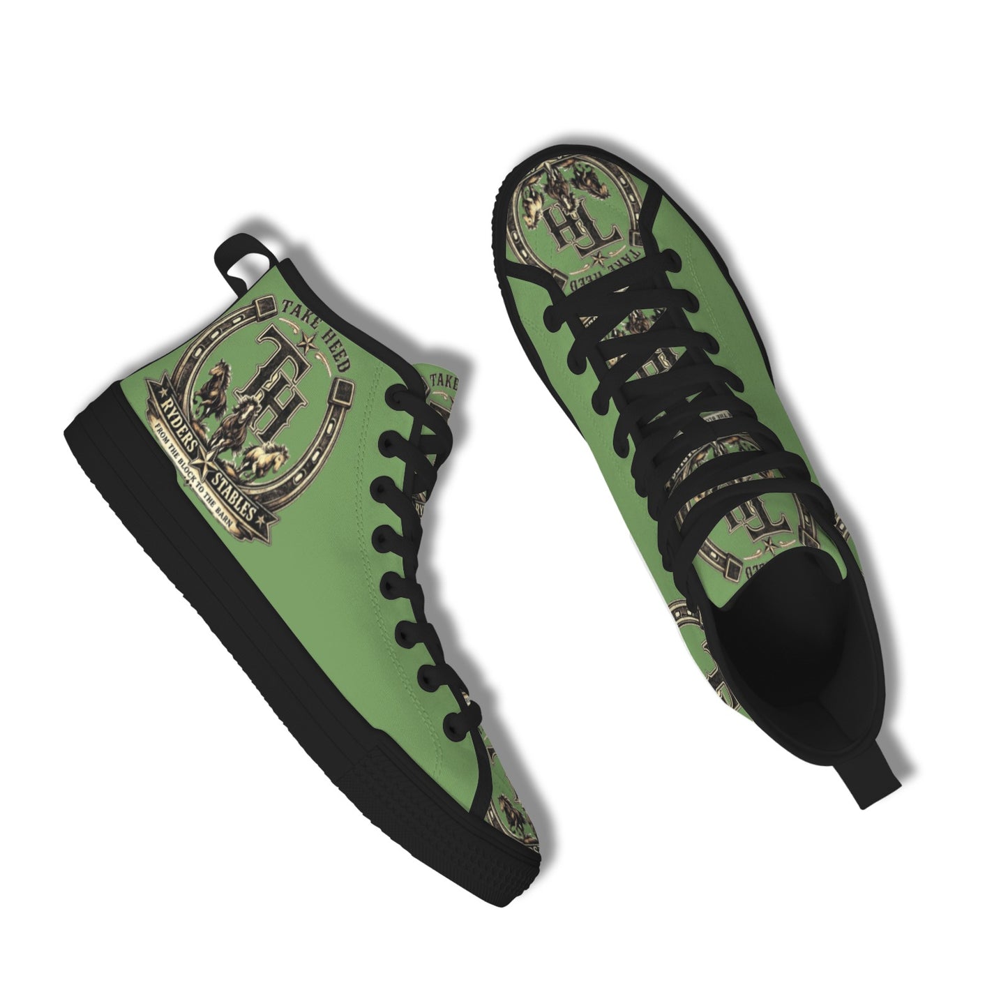 Vancouver High Top Men's Canvas Shoes-New