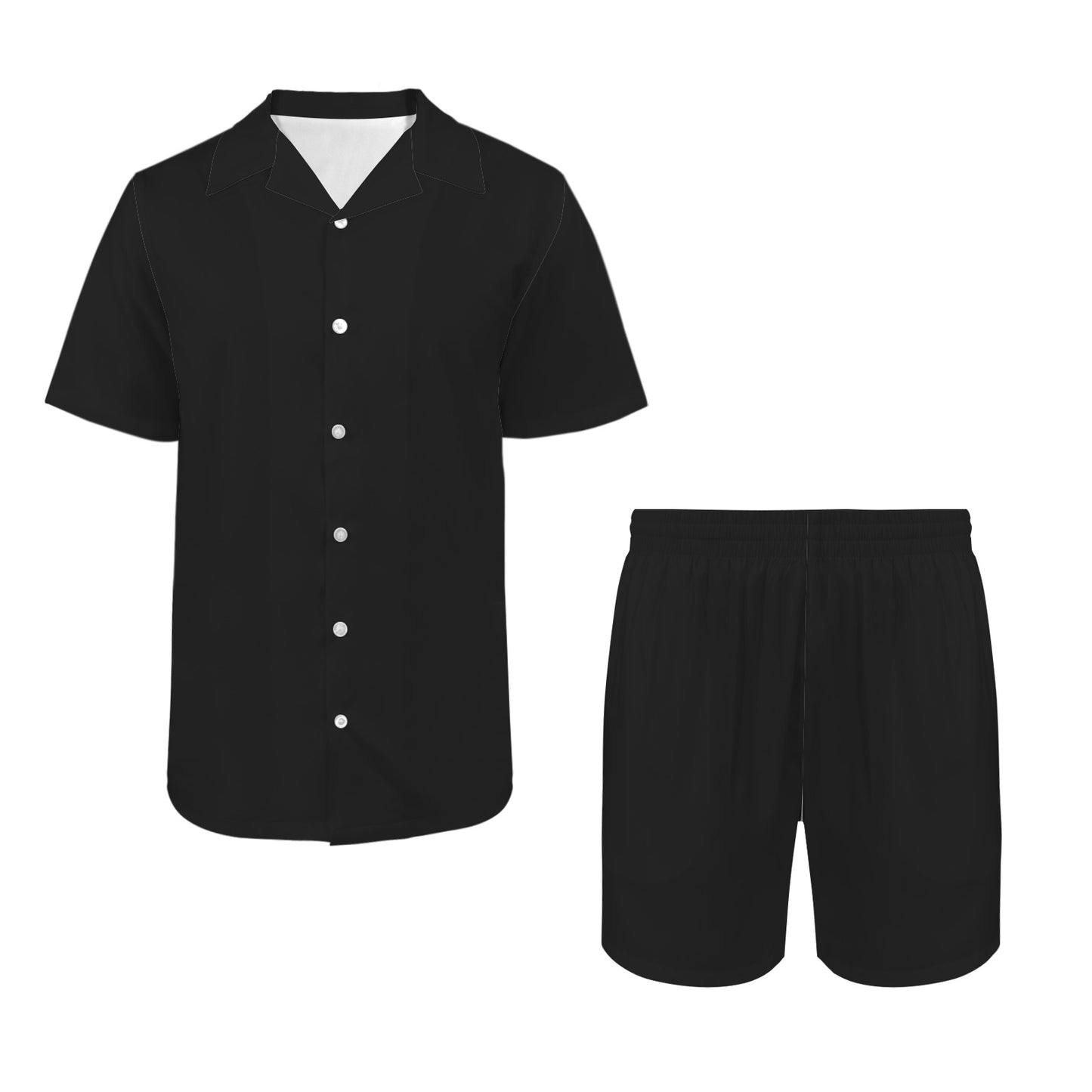 Men's Hawaiian Shirt & Shorts Set