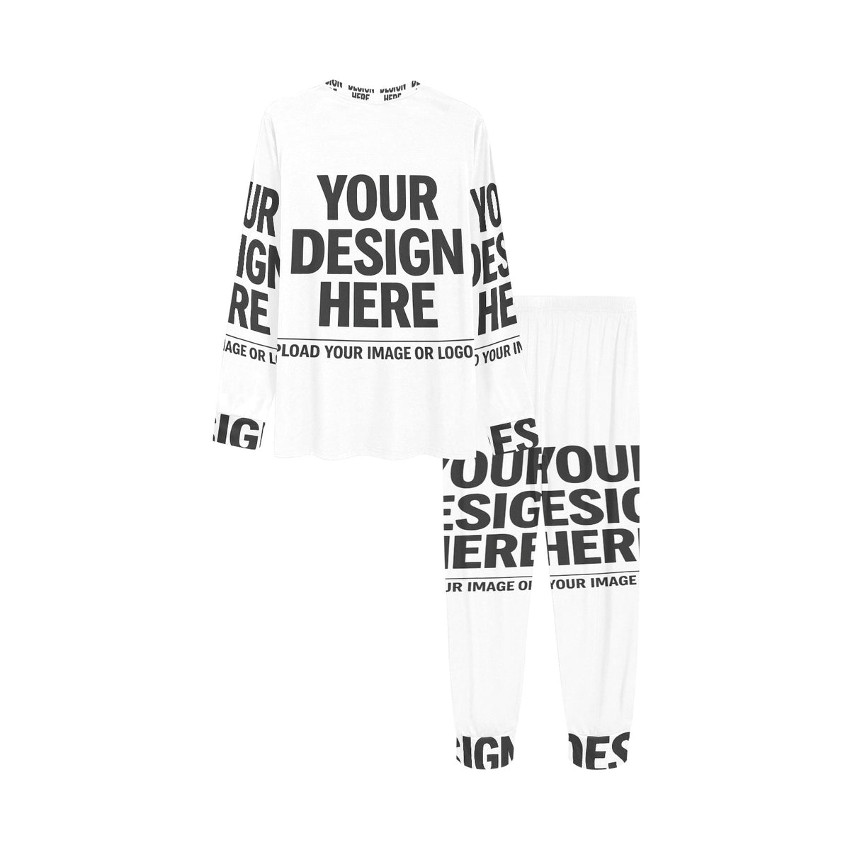 Big Kids' All Over Print Pajama Set