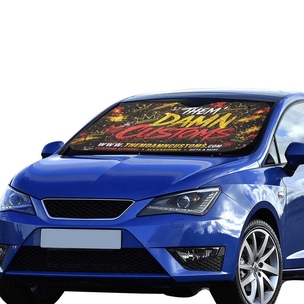 Custom Car Sunshade 55"x30"