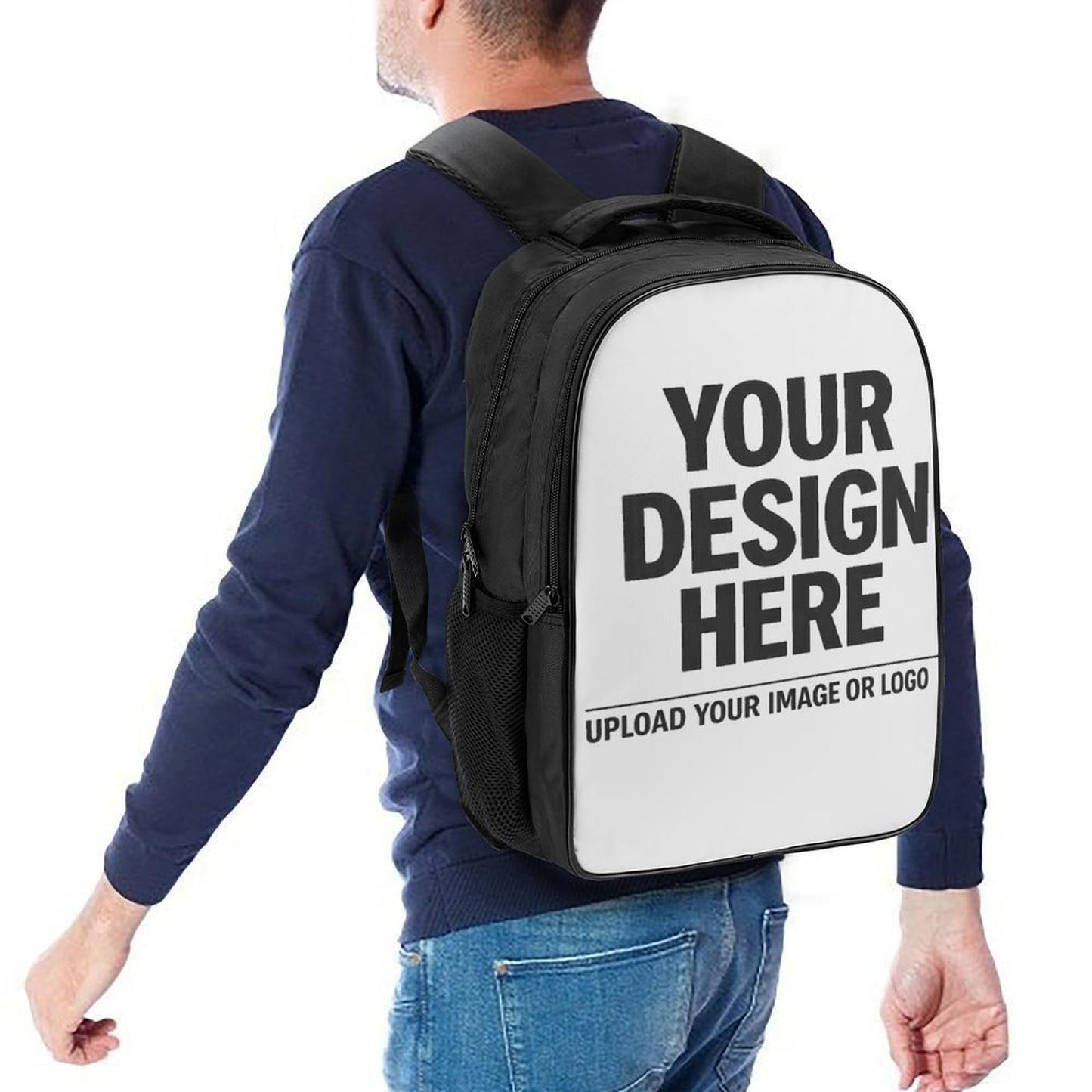 2 Compartment Backpack (Plain Straps)