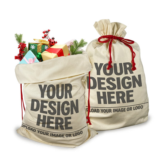 Santa Claus Drawstring Bag 21"x32" (Two Sides Printing)