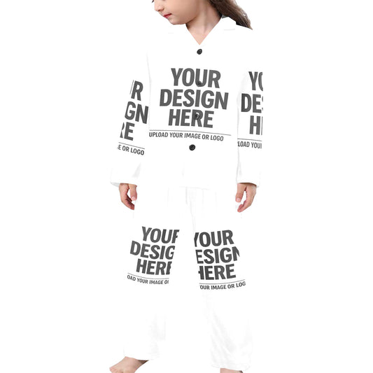 Little Kids V-Neck Long Pajama Set
