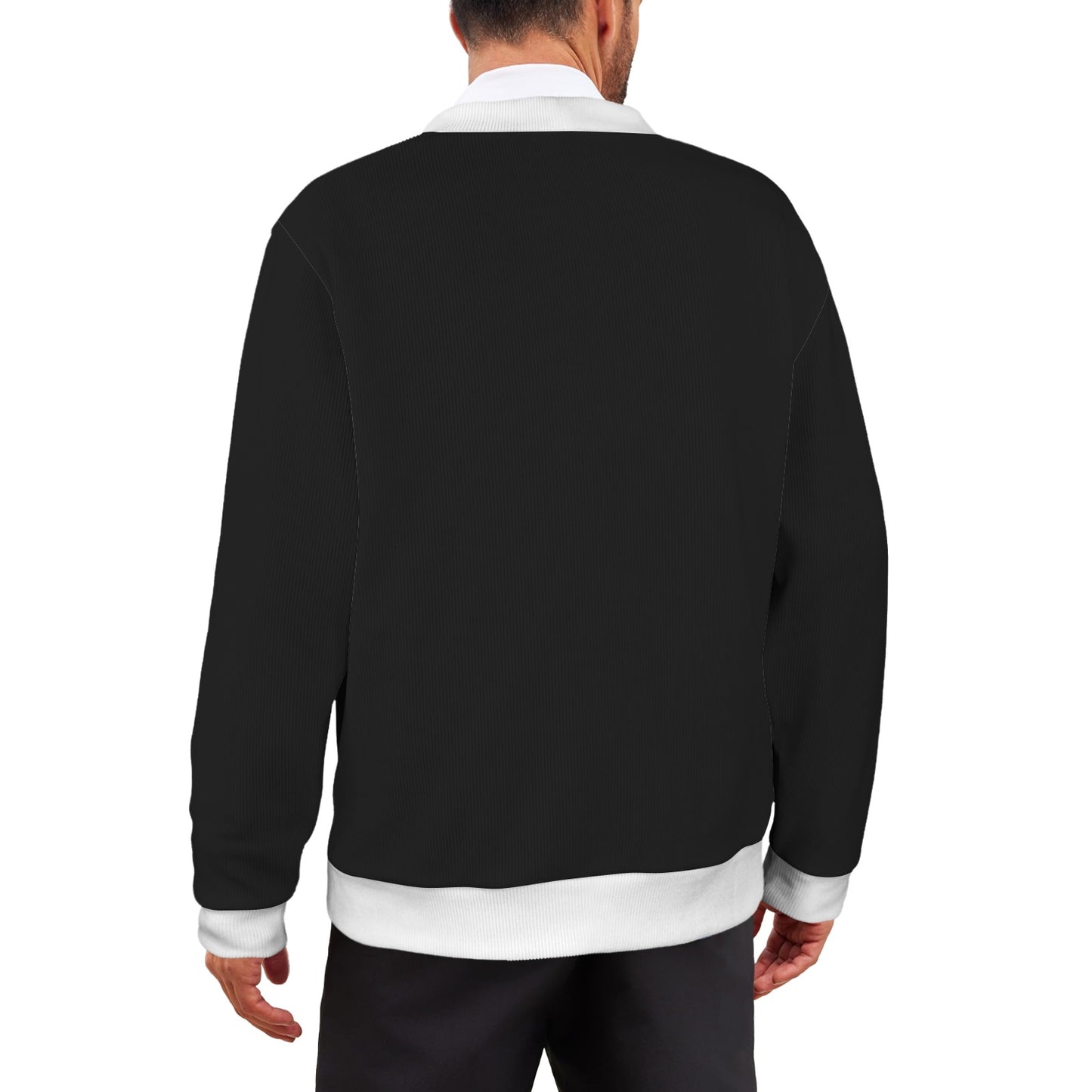 Men's Ribbed Cardigan