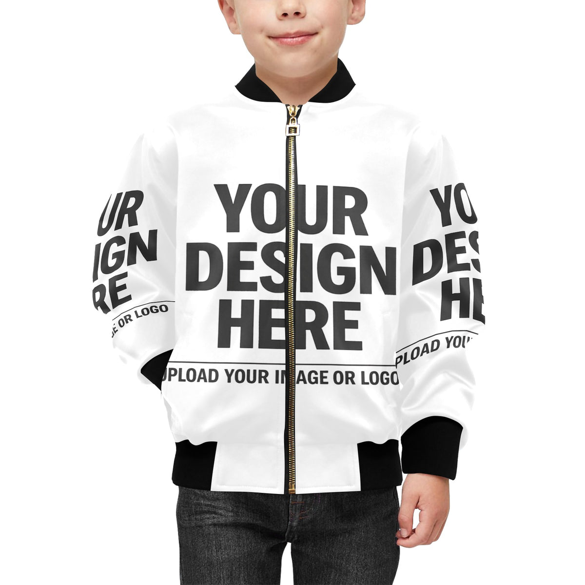 Kids' Bomber Jacket with Pockets