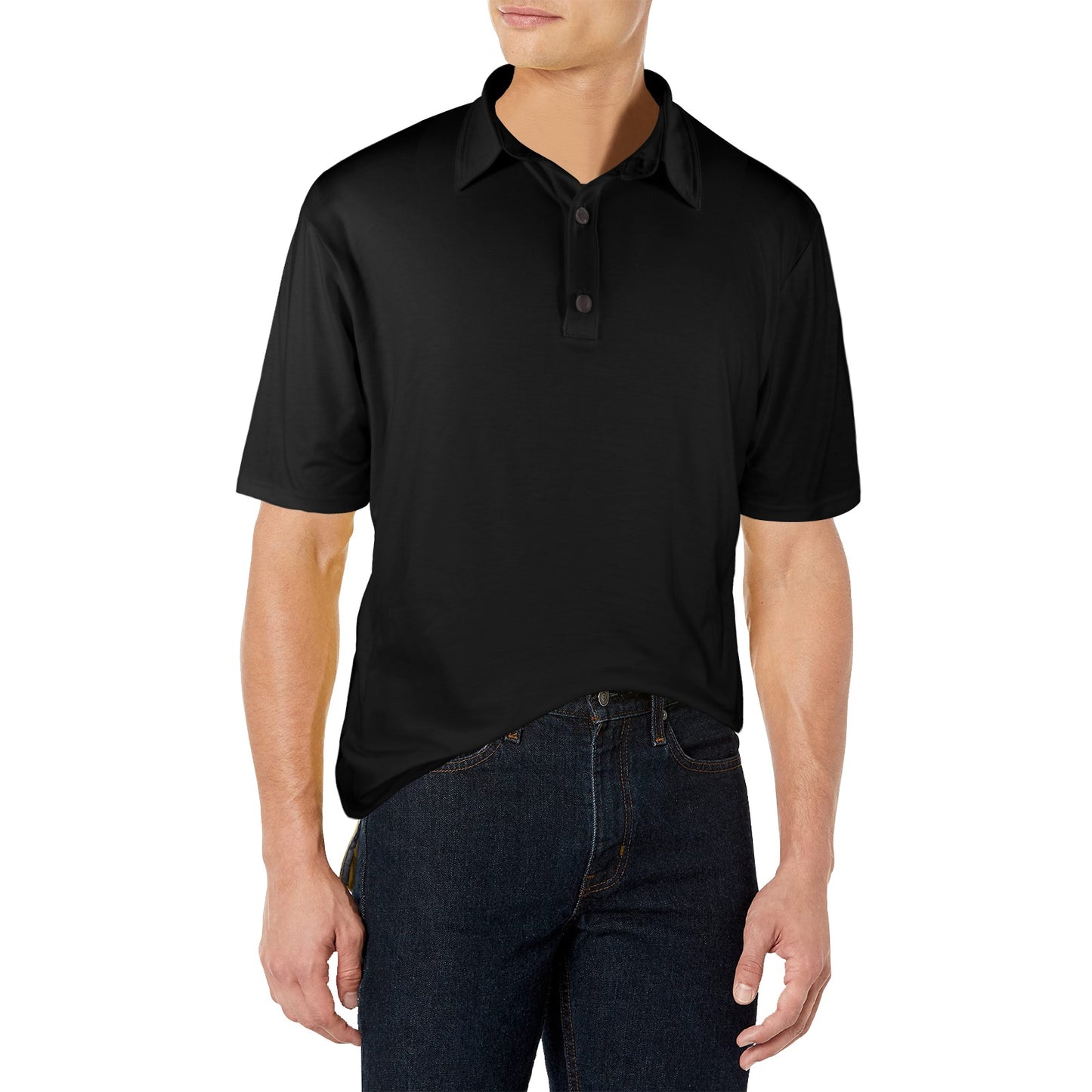 Men's All Over Print Polo Shirt