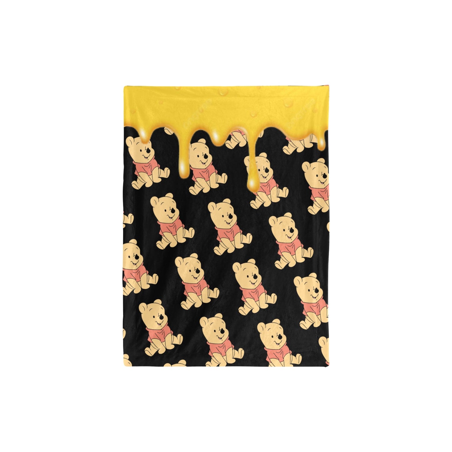 Baby Blanket 30"x40" All Over Print (Custom) Winnie the Pooh