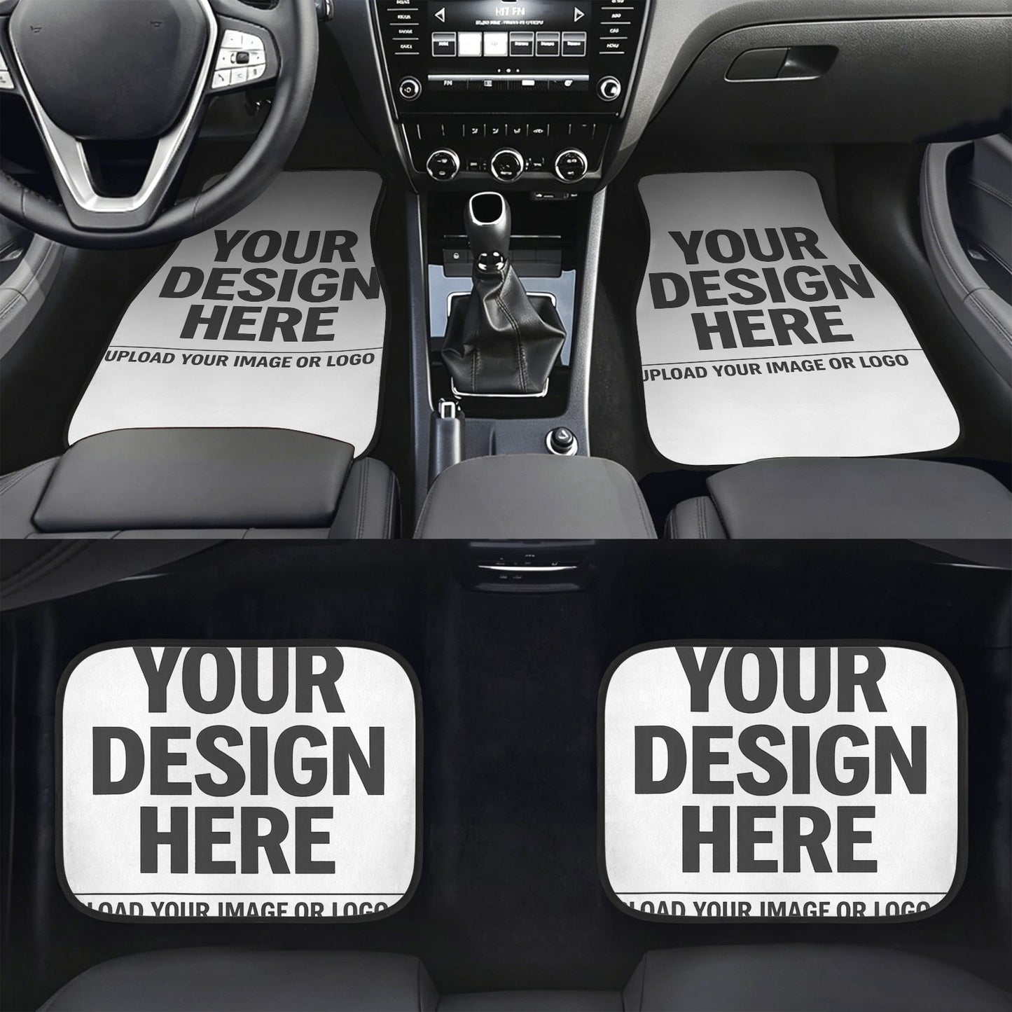 Custom 4-Piece Car Floor Mats
