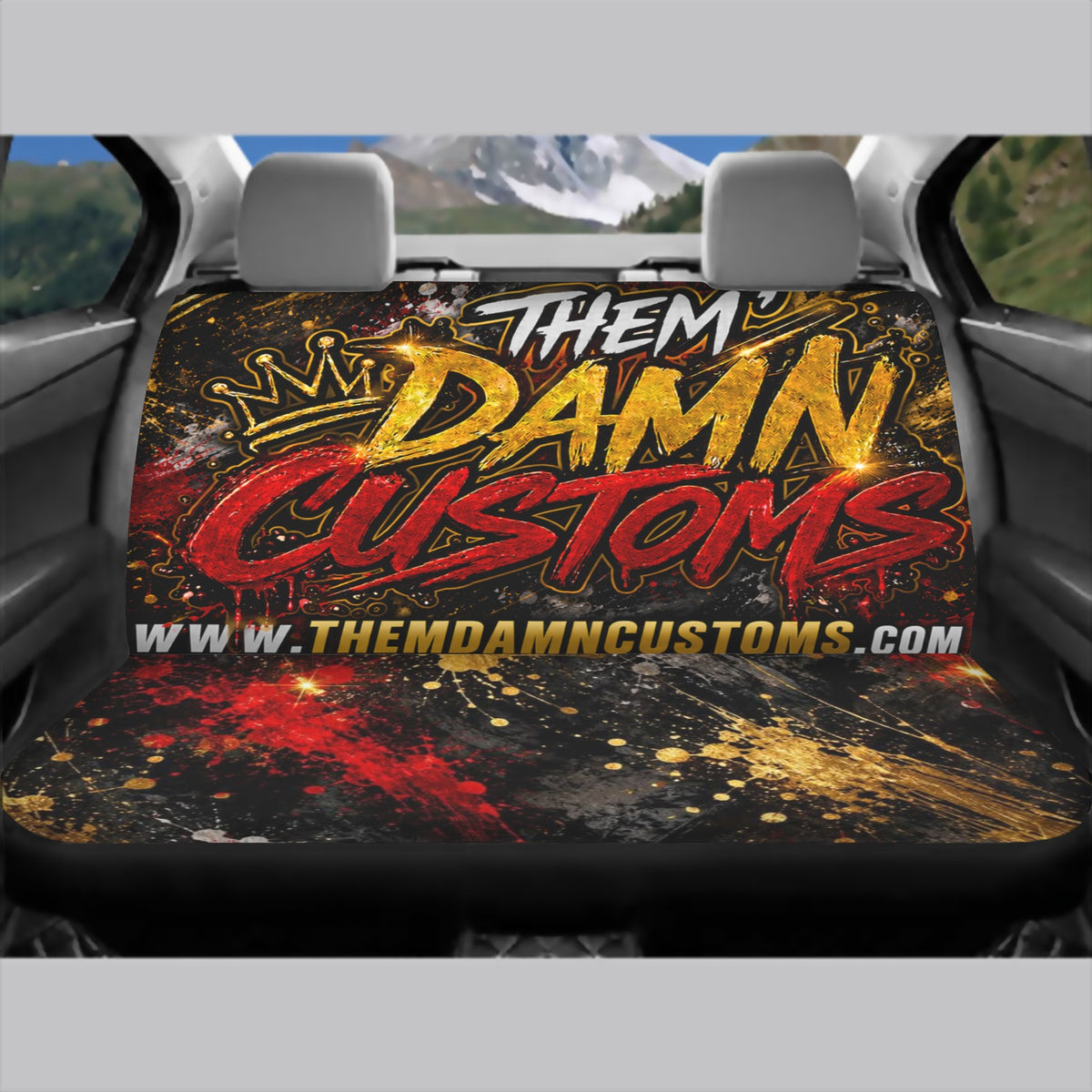 Custom Car Seat Cover Set