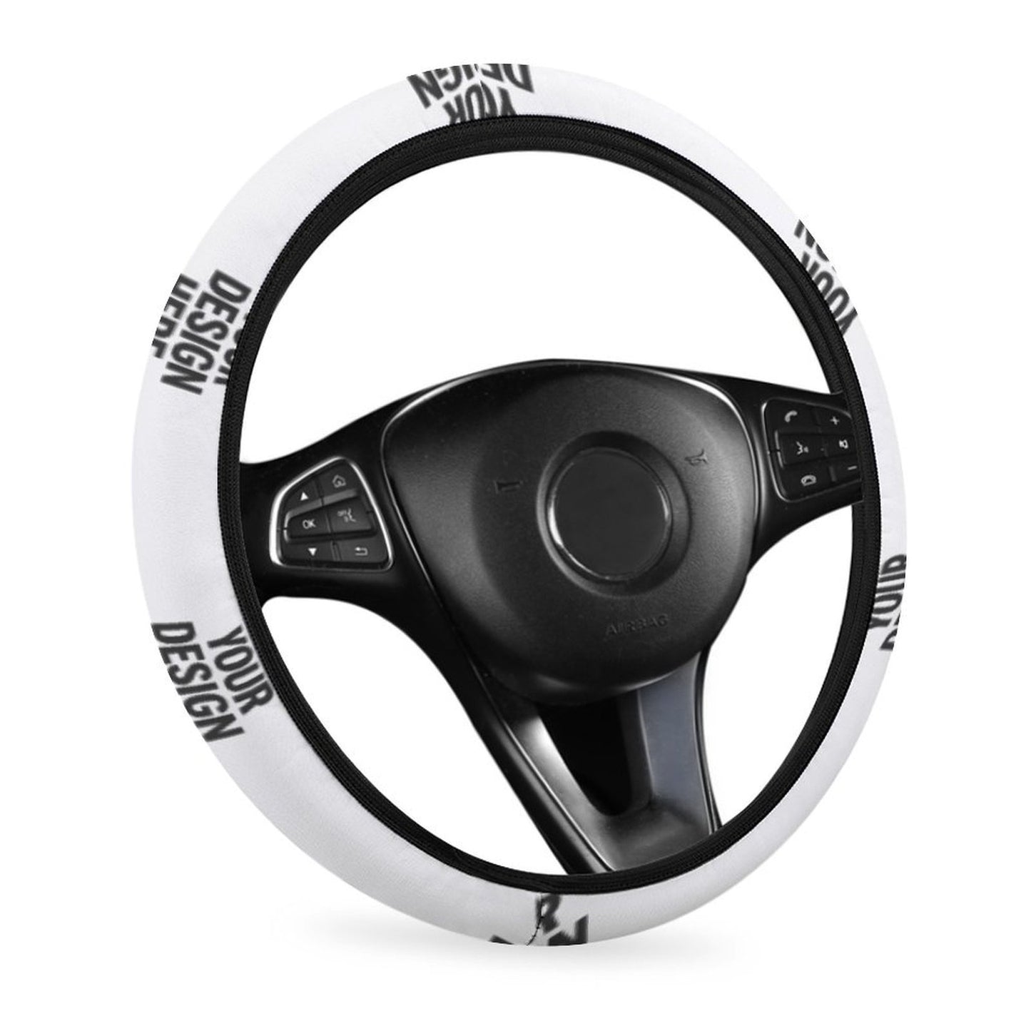 Custom Car Steering Wheel Cover