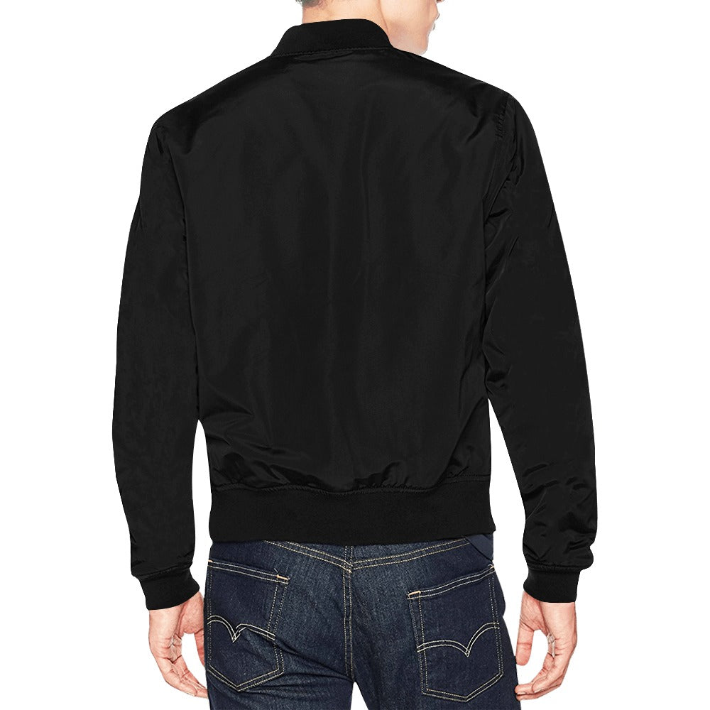 Men's All Over Print Bomber Jacket