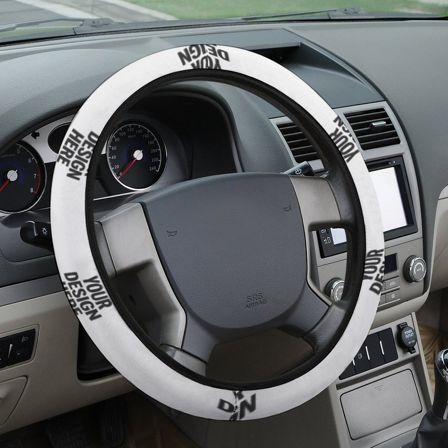 Custom Car Steering Wheel Cover