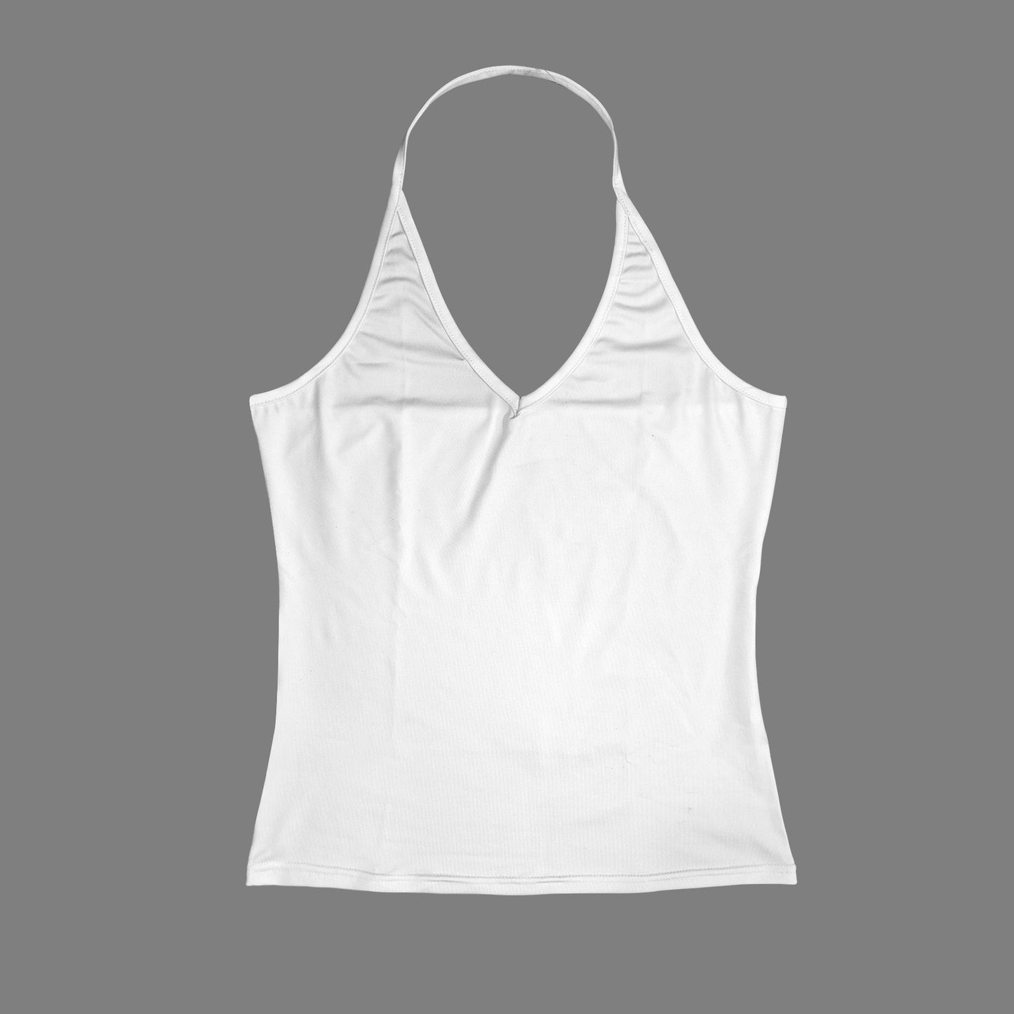 Women's V-Neck Halter Top