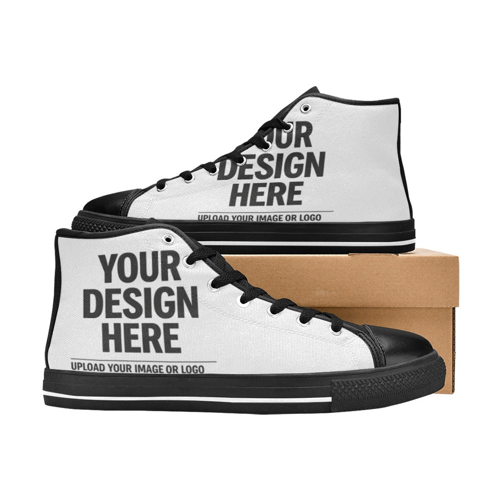 Kids' High Top Canvas Shoes