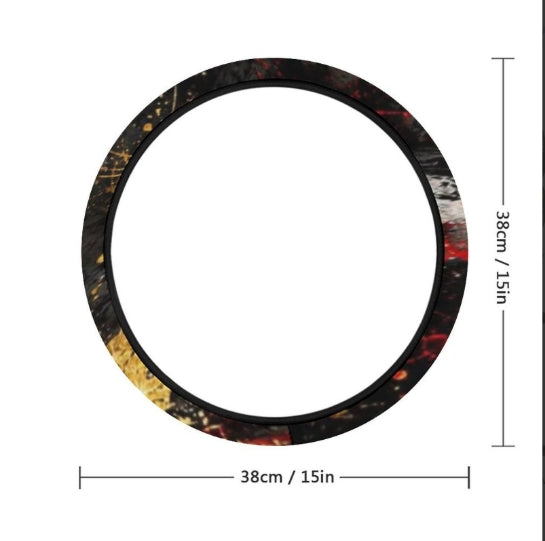 Custom Car Steering Wheel Cover