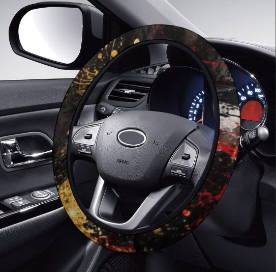 Custom Car Steering Wheel Cover