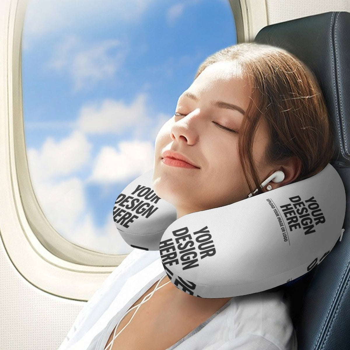 Custom Design U-Shaped Pillow