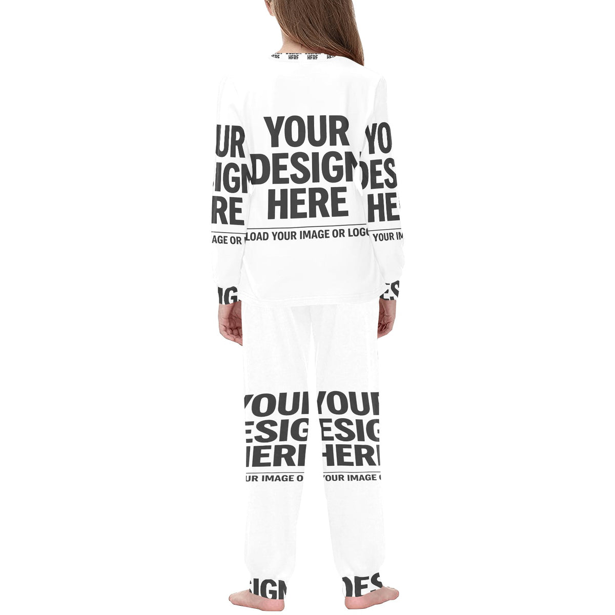 Big Kids' All Over Print Pajama Set
