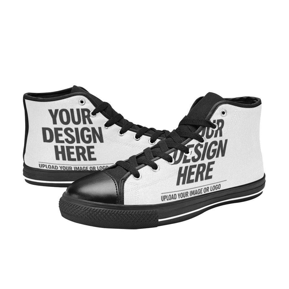 Kids' High Top Canvas Shoes