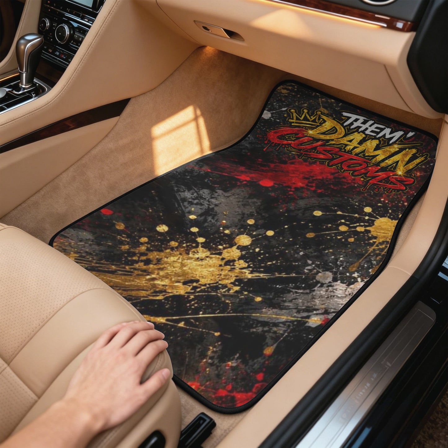 Custom 4-Piece Car Floor Mats