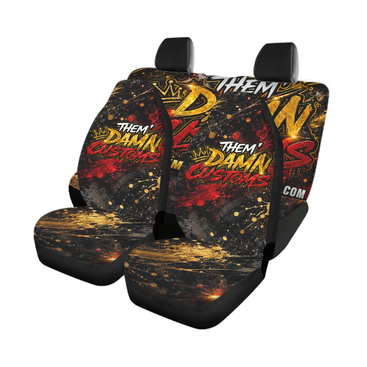 Custom Car Seat Cover Set