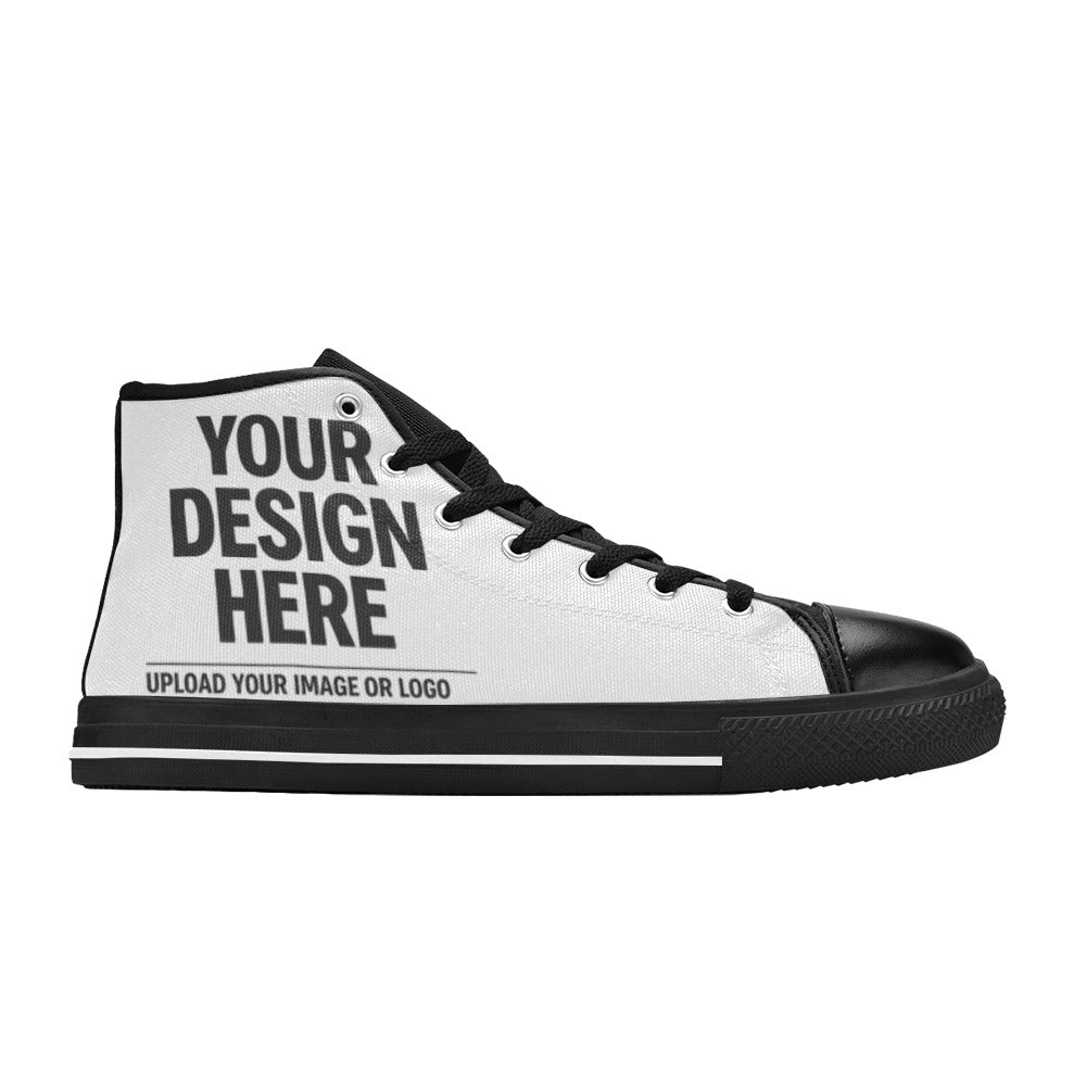 Kids' High Top Canvas Shoes