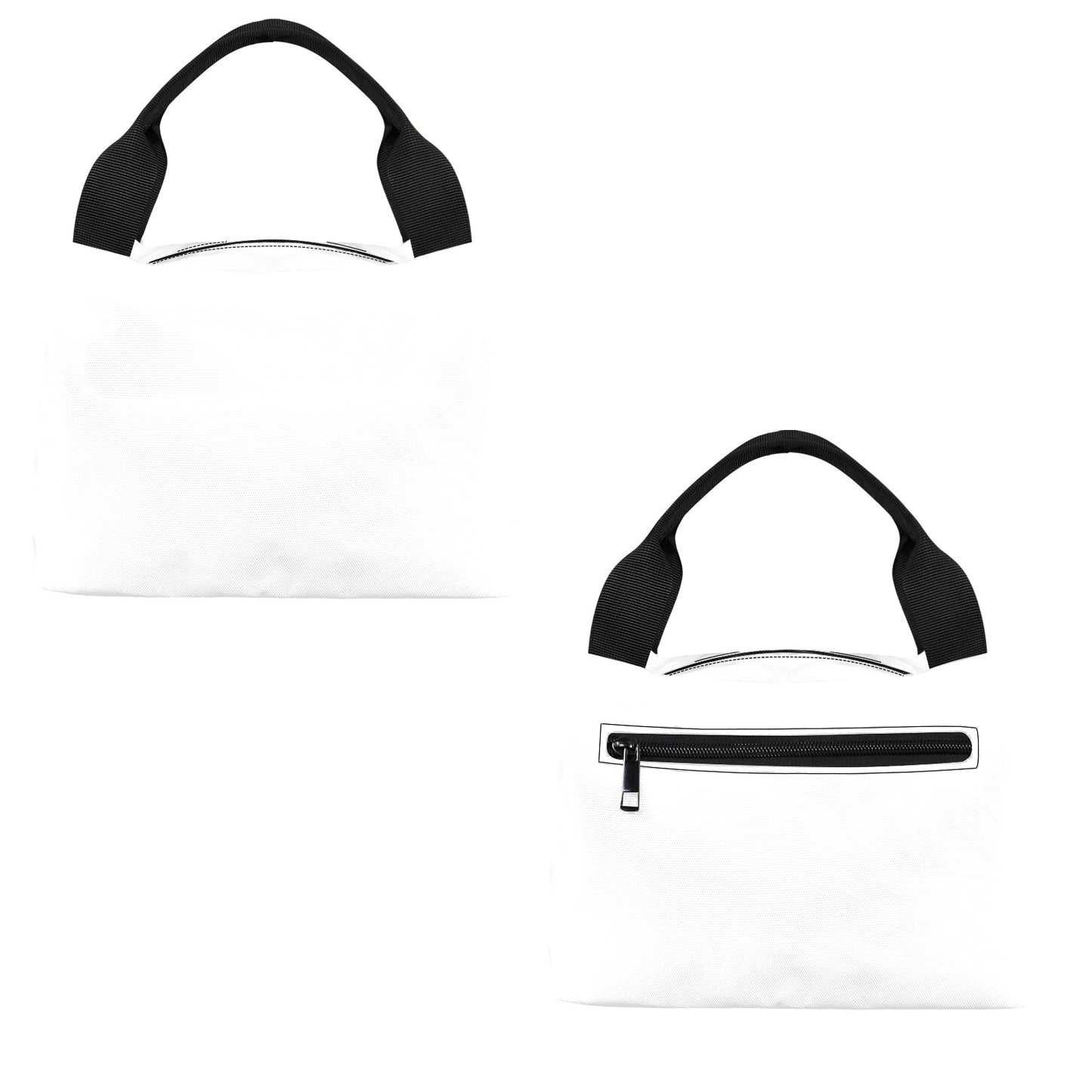 Portable Lunch Bag-Black Handle
