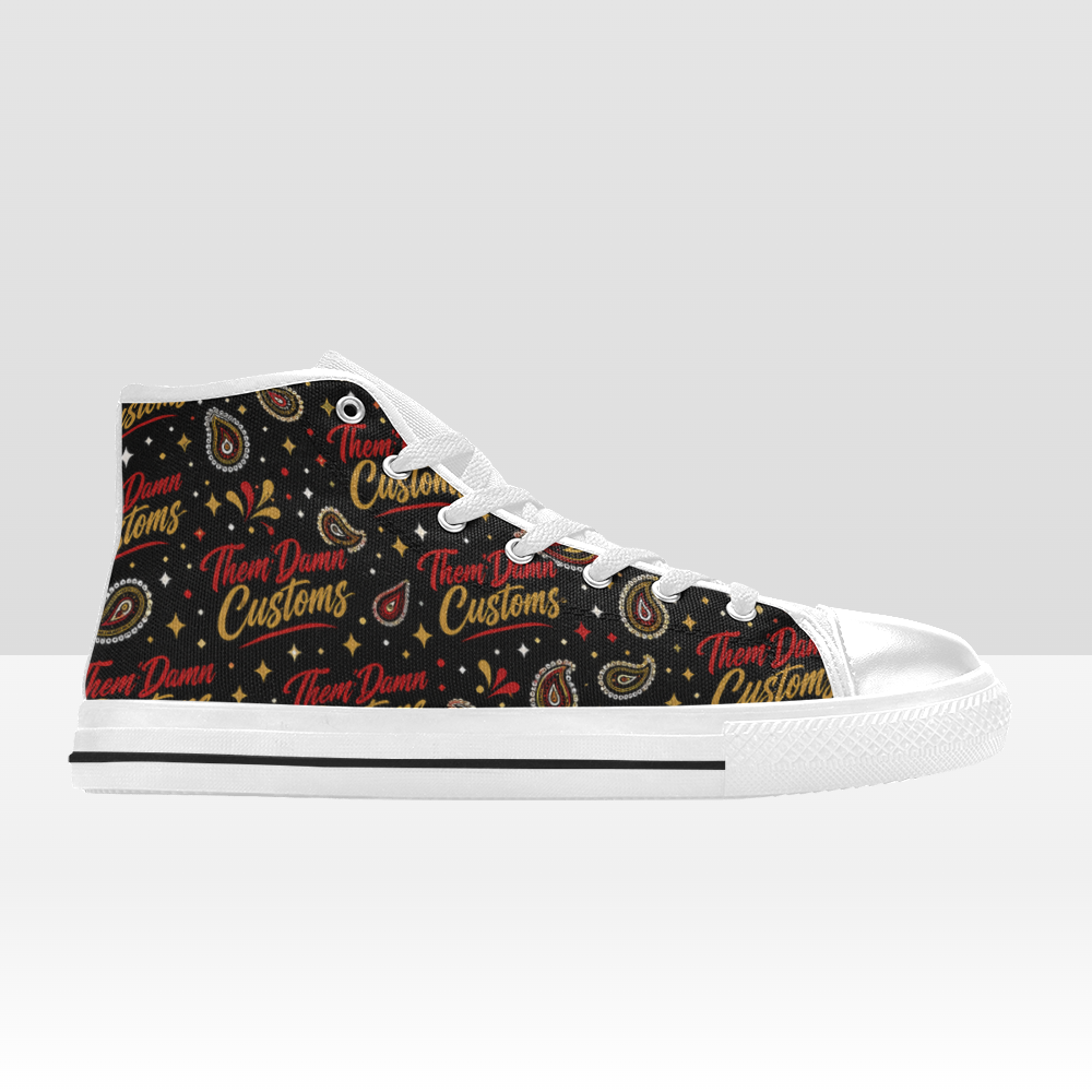 Men’s Classic High Top Canvas Shoes