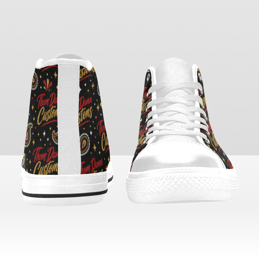 Men’s Classic High Top Canvas Shoes