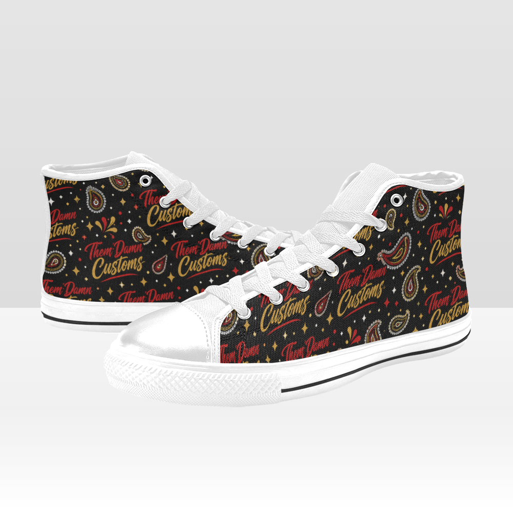 Men’s Classic High Top Canvas Shoes