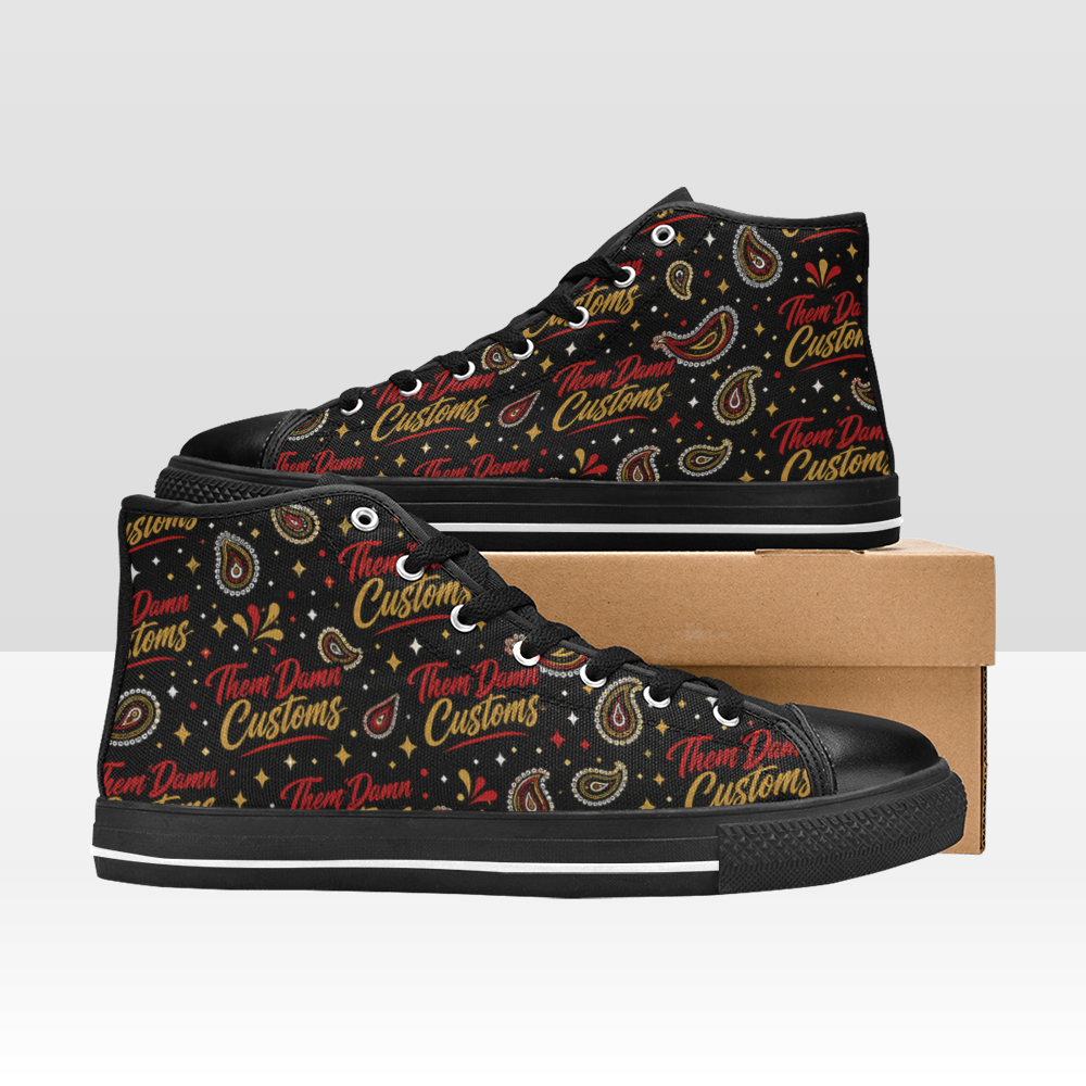 Men’s Classic High Top Canvas Shoes
