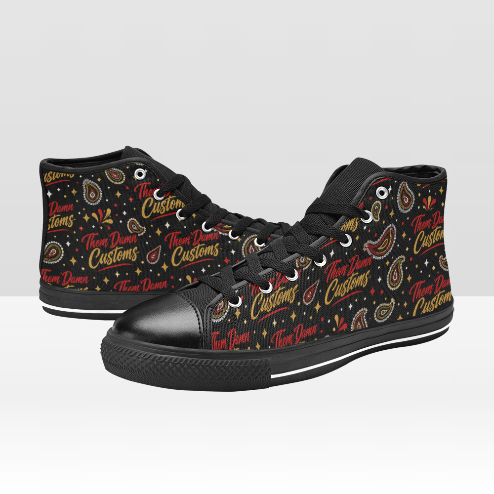 Men’s Classic High Top Canvas Shoes