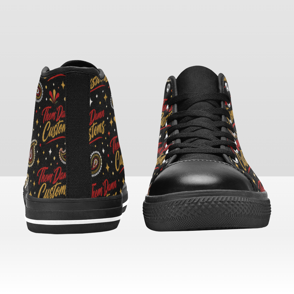 Men’s Classic High Top Canvas Shoes