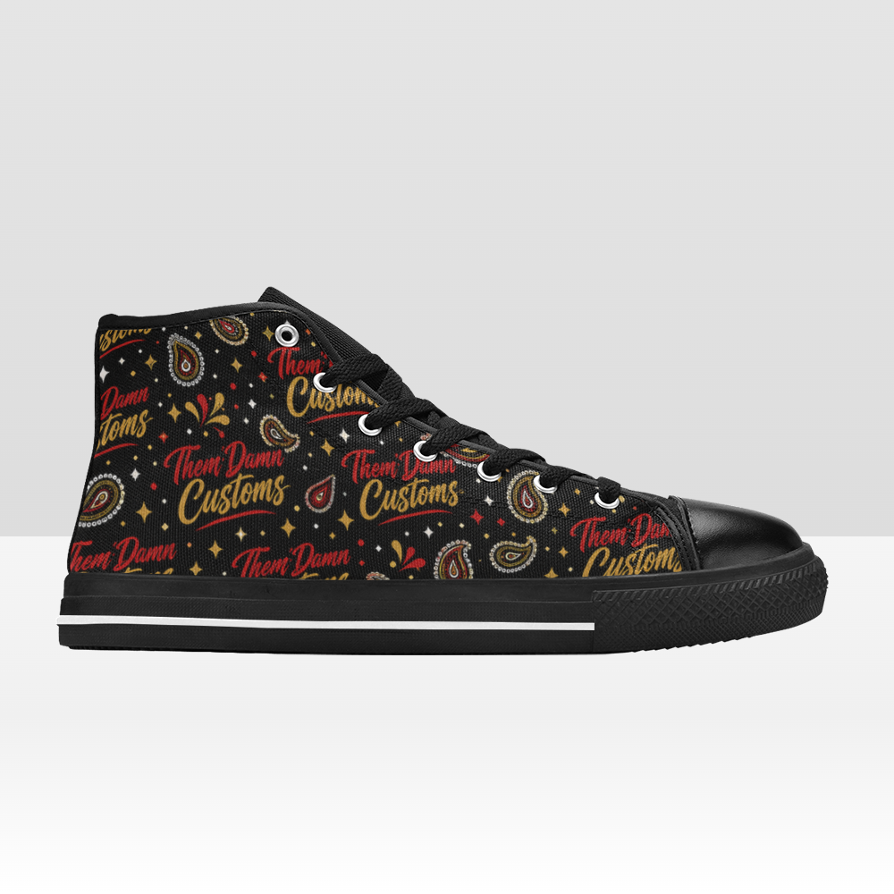 Men’s Classic High Top Canvas Shoes