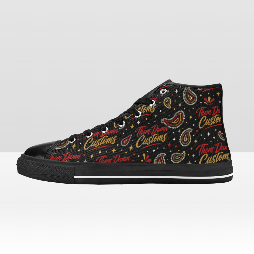Men’s Classic High Top Canvas Shoes