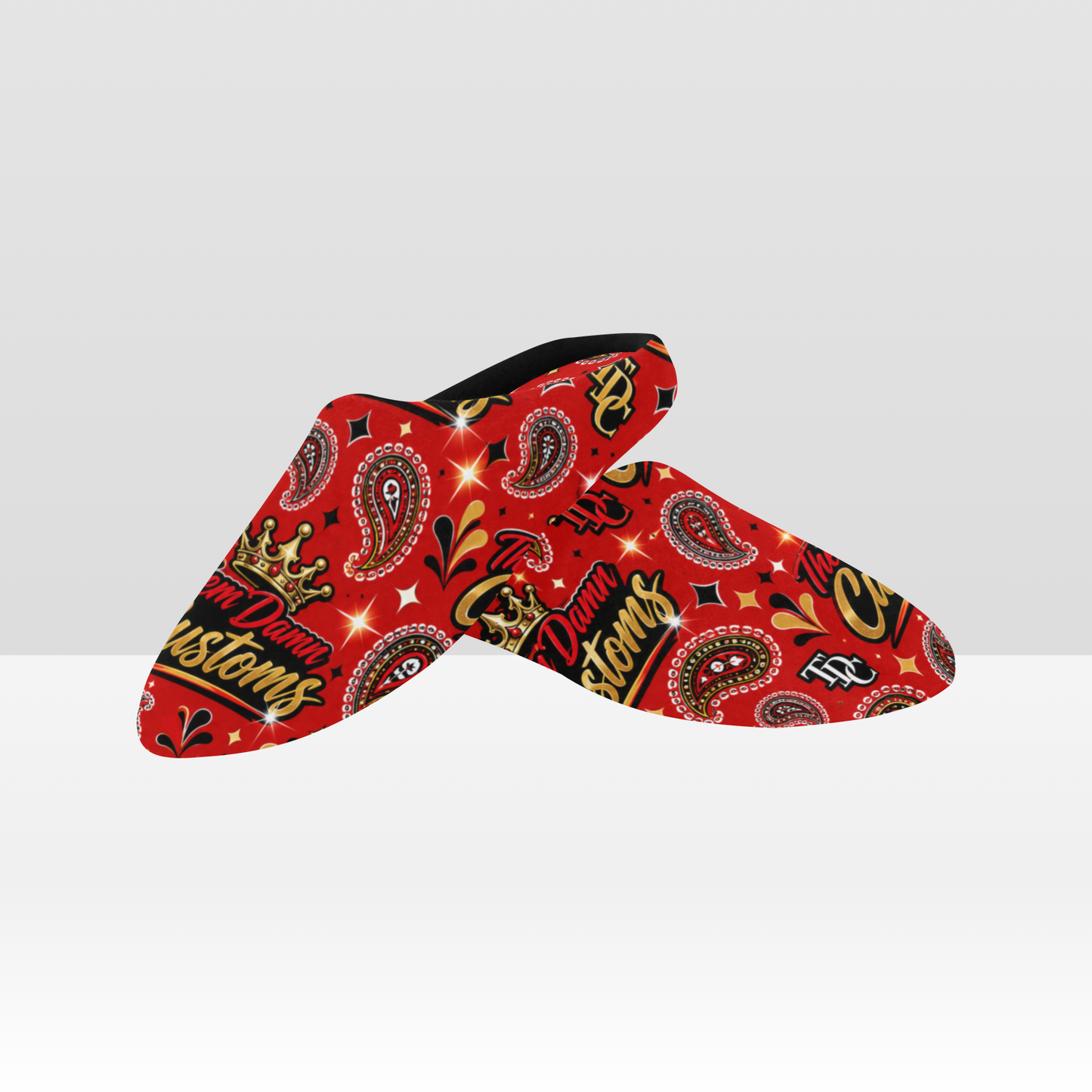 Women's Non-Slip Cotton Slippers