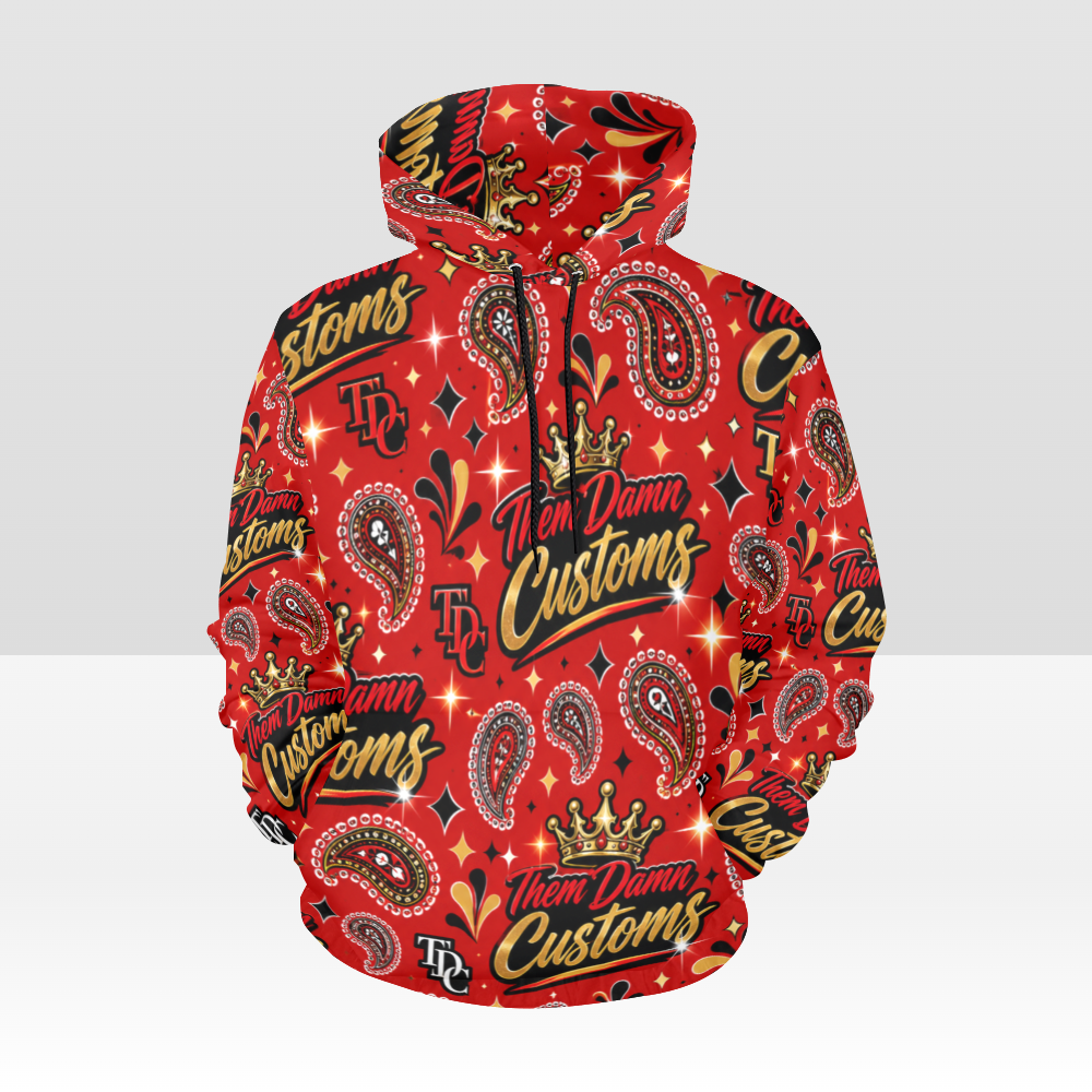 Women's All Over Print Hoodie