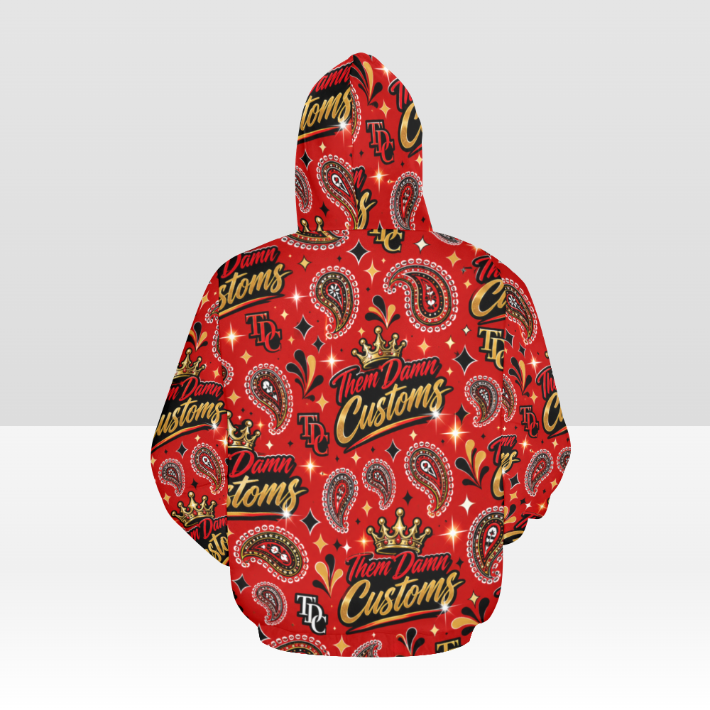 Women's All Over Print Hoodie